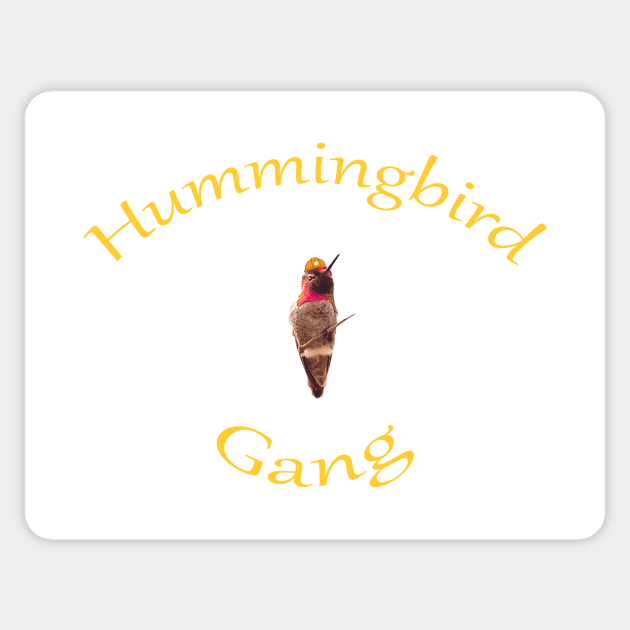 Hummingbird Gang Sticker by ejourdainjr